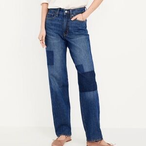 NWT- Old Navy - 20. OG Loose Laser Patch Jeans